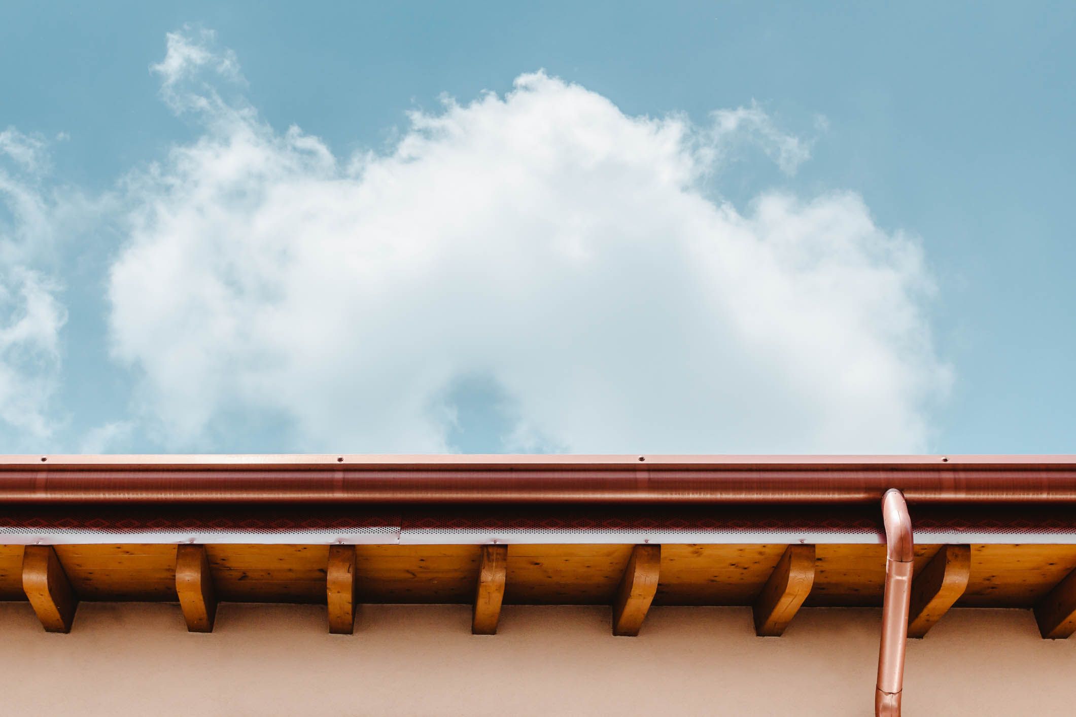 Custom Copper Gutters
