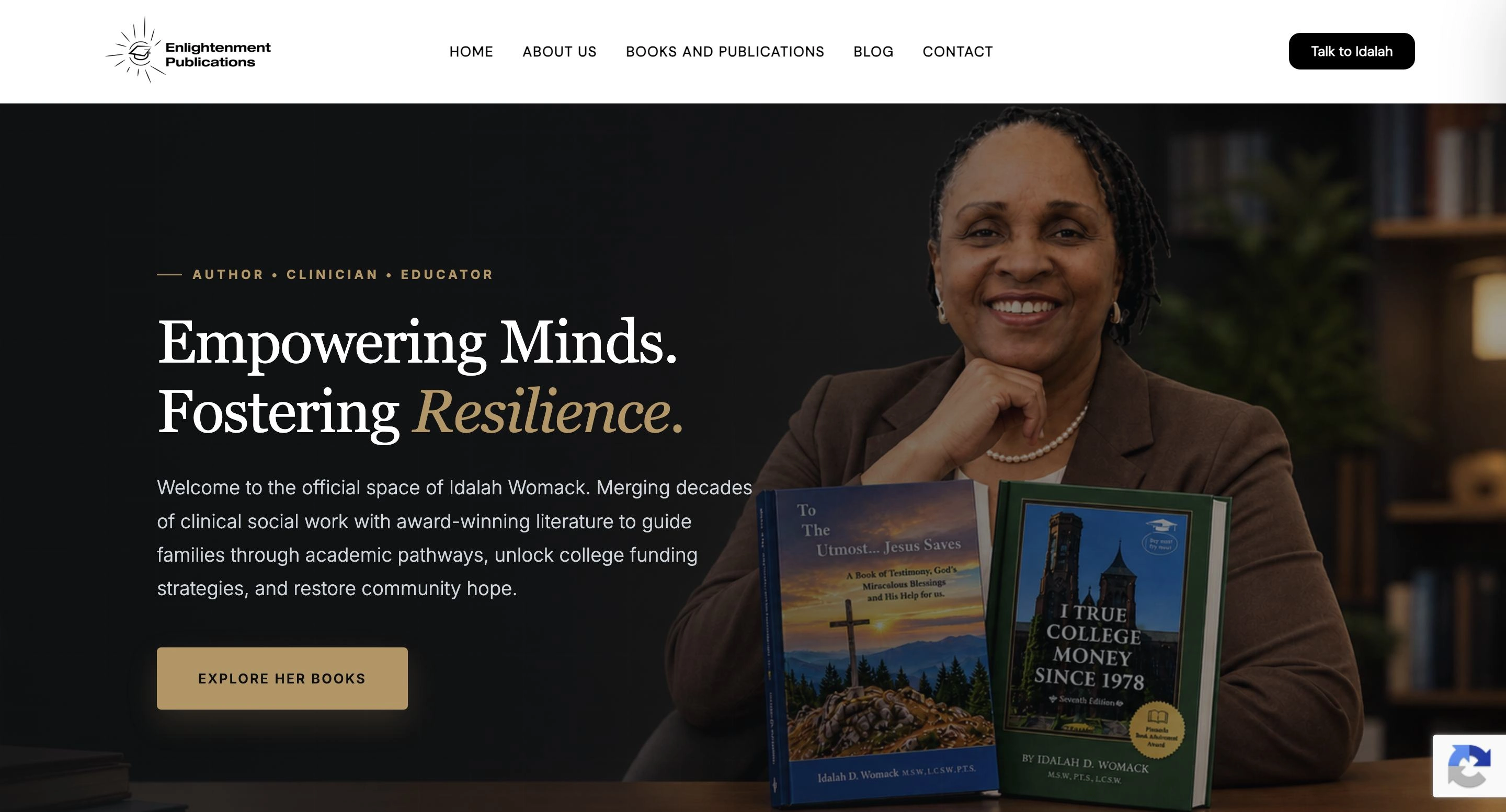 New Idalah website