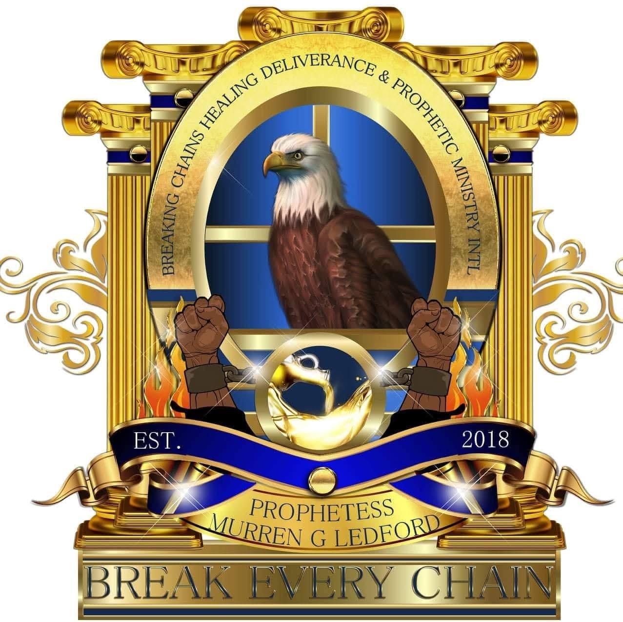 Breaking chains healing deliverance and prophetic Logo