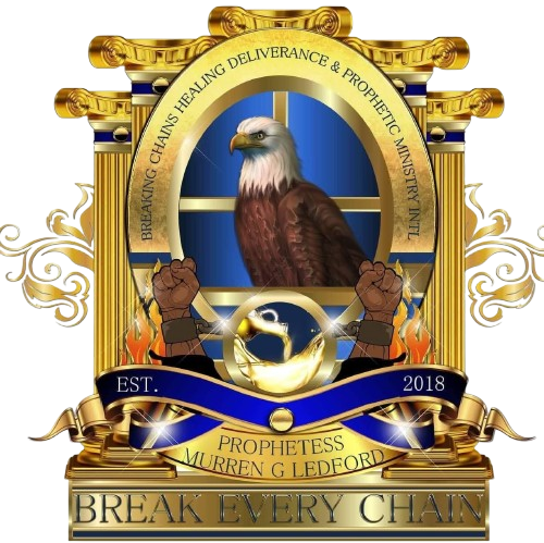 Breaking chains healing deliverance and prophetic Logo